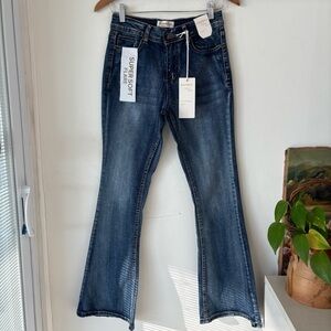 BAMBOO Women's Super Soft Flare Jeans Size 7